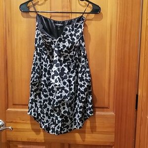 Express Strapless romper